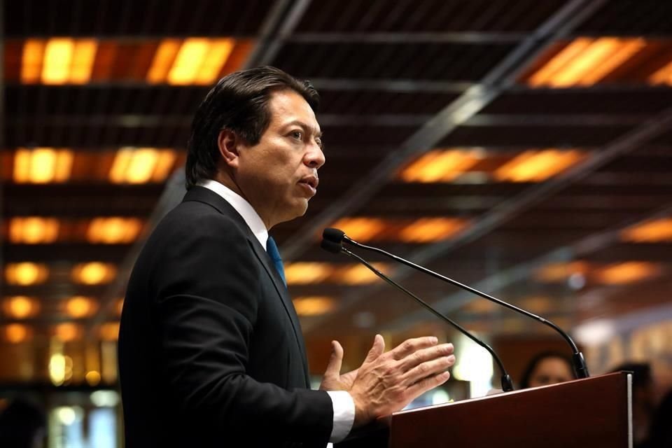 Mario Delgado, coordinador parlamentario de Morena en la Cámara de Diputados.