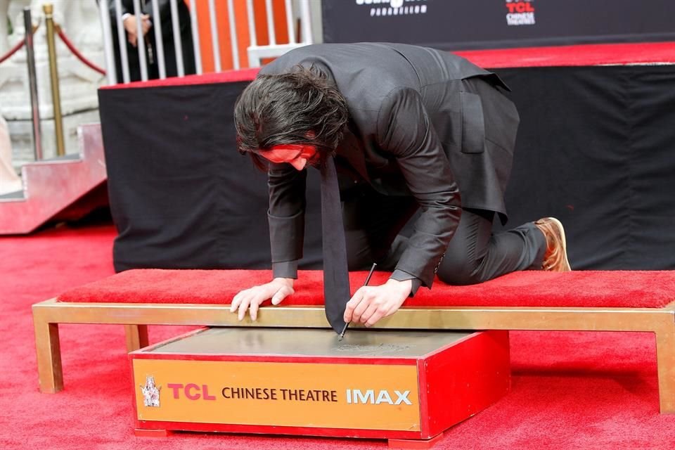 La ceremonia del famoso tuvo lugar este martes frente al Teatro Chino, en Los Ángeles.