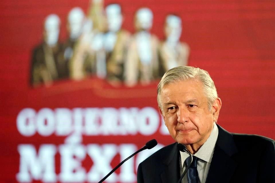 El Presidente Andrés Manuel López Obrador en su conferencia matutina.