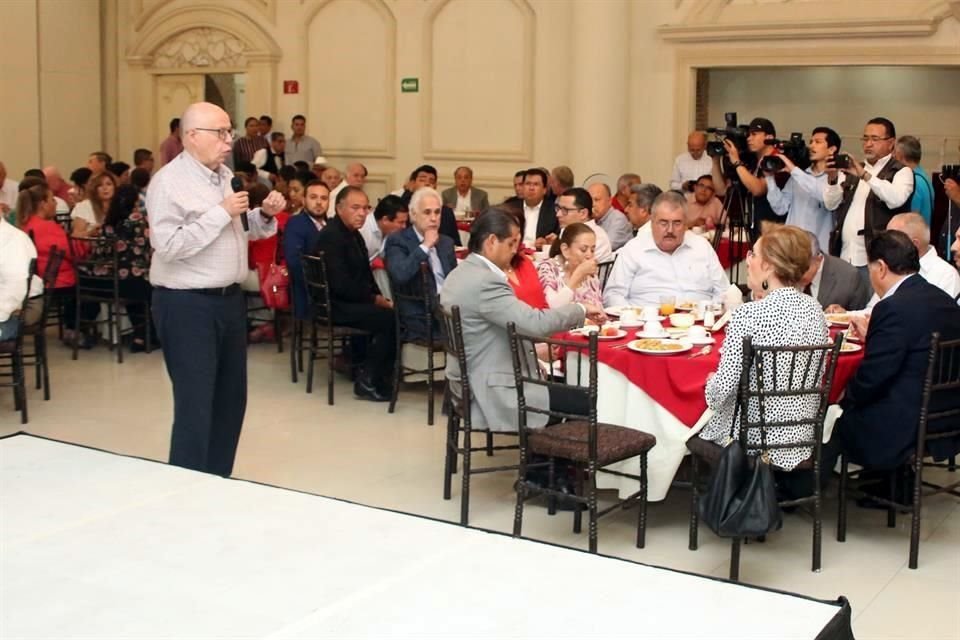 El aspirante reconoció que el partido está pasando por una situación difícil y por ello debe transformase para beneficio del País.