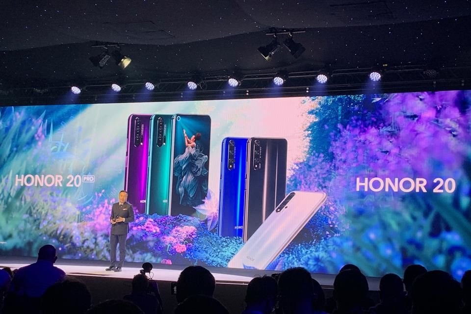 En medio de la batalla de Huawei contra las medidas de Google, su empresa hermana, Honor, presentó en Londres su nueva gama de teléfonos insignia: la serie Honor 20.