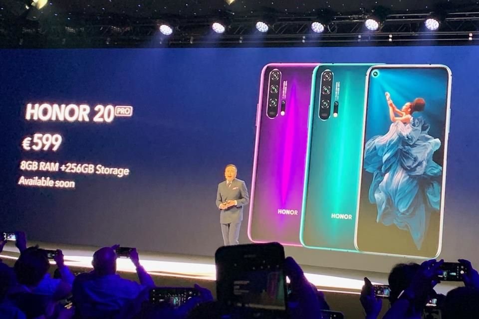 Phantom Blue y Phantom Black serán los colores de los Honor 20 PRO