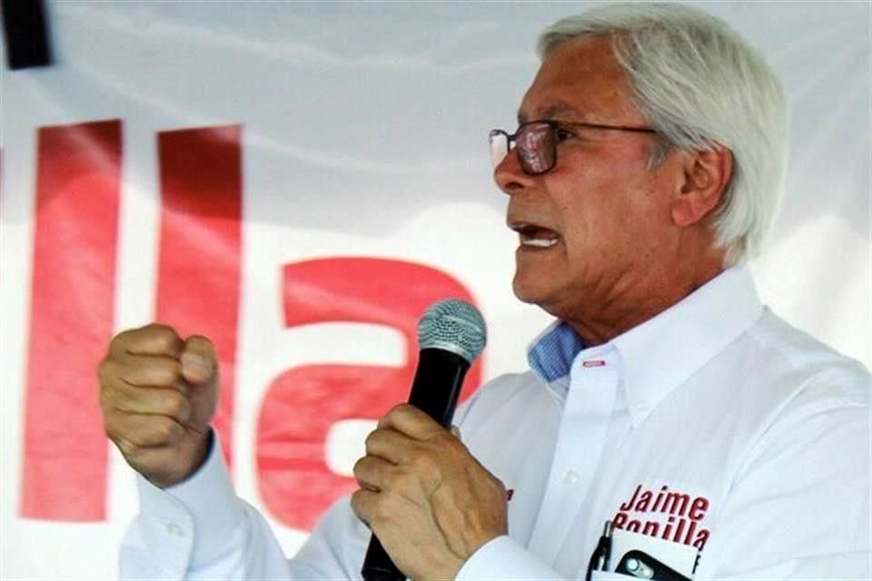 Bonilla afirmó que no podrá asistir al mitin del Presidente Andrés Manuel López Obrador porque no tiene constancia de mayoría aún.