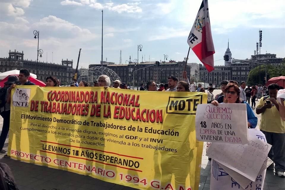 En la pasada reunión, la Coordinadora se lanzó contra el Sindicato Nacional de Trabajadores de la Educación (SNTE).