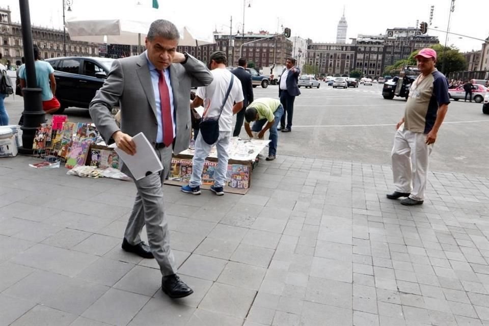 Miguel Riquelme, Mandatario de Coahuila, también presente en el encuentro.