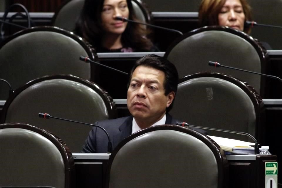 Mario Delgado, coordinador parlamentario de Morena en la Cámara de Diputados.