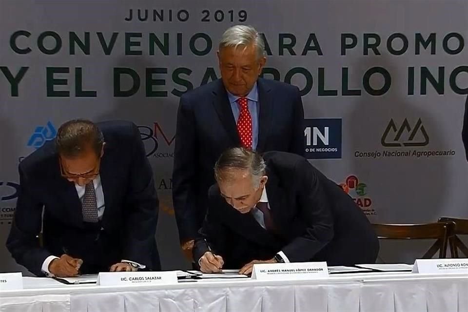 El CMN dijo que el sector privado está decidido a colaborar para generar mejores oportunidades.