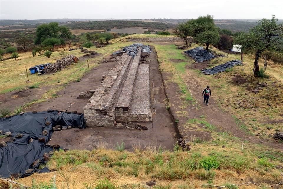 El sitio de Teocaltitán se encuentra en el Municipio de Jalostotitlán, a 130 kilómetros de Guadalajara.