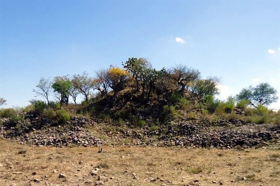 En 2011, así lucía la zona arqueológica de Teocaltitán, en Jalostotitlán.