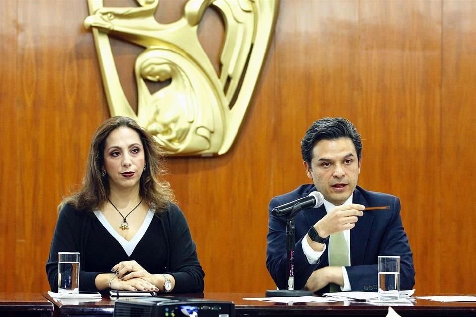 El titular del IMSS en su mensaje a medios de esta tarde.