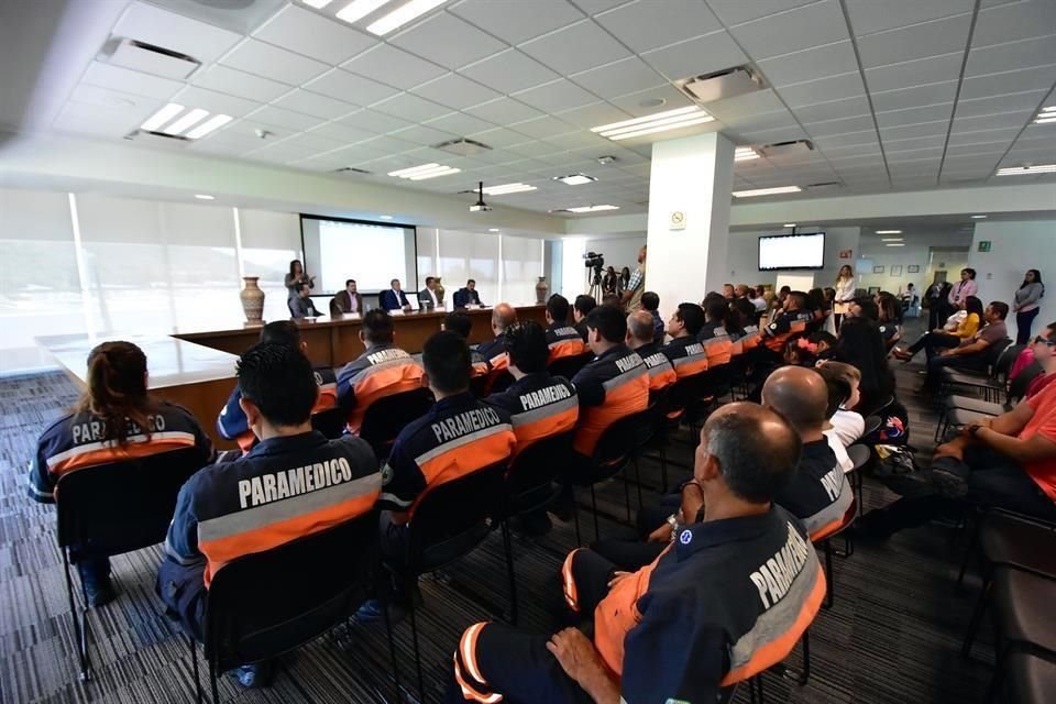 Los Servicios Médicos de Municipio dan 36 atenciones diarias de emergencia a través de sus tres unidades ubicadas en La Cabecera, zona Valles y Agaves.