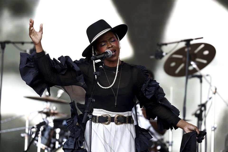 Lauryn Hill destacó durante la jornada del viernes.