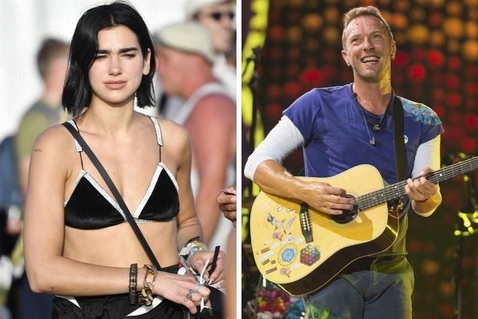 Dua Lipa asistió al festival como espectadora; Chris Martin acompañó a Kylie Minogue.