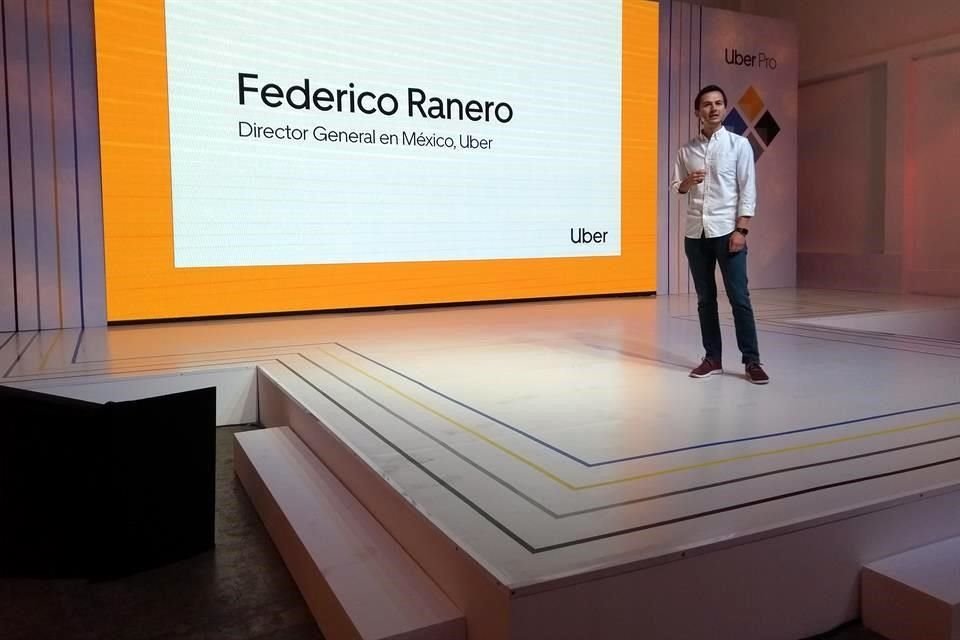 Federico Ranero, director general en México de Uber, presentó el programa de beneficios que estará disponible desde hoy en Guadalajara y seis ciudades más del País.