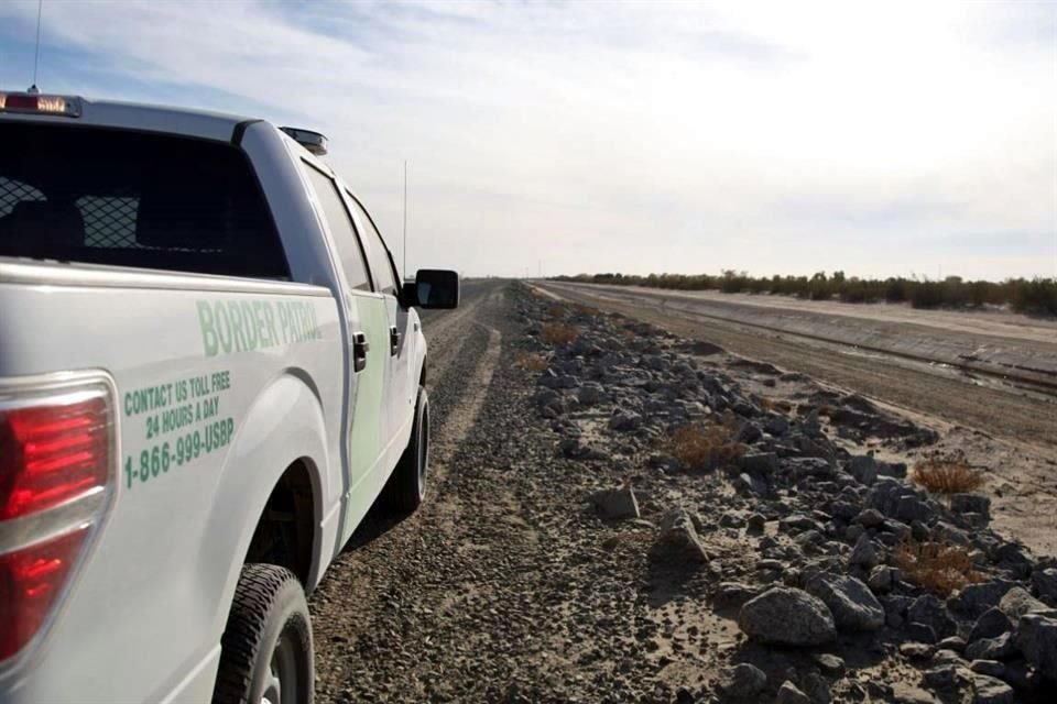 Agentes de la Patrulla Fronteriza en Yuma, Arizona.