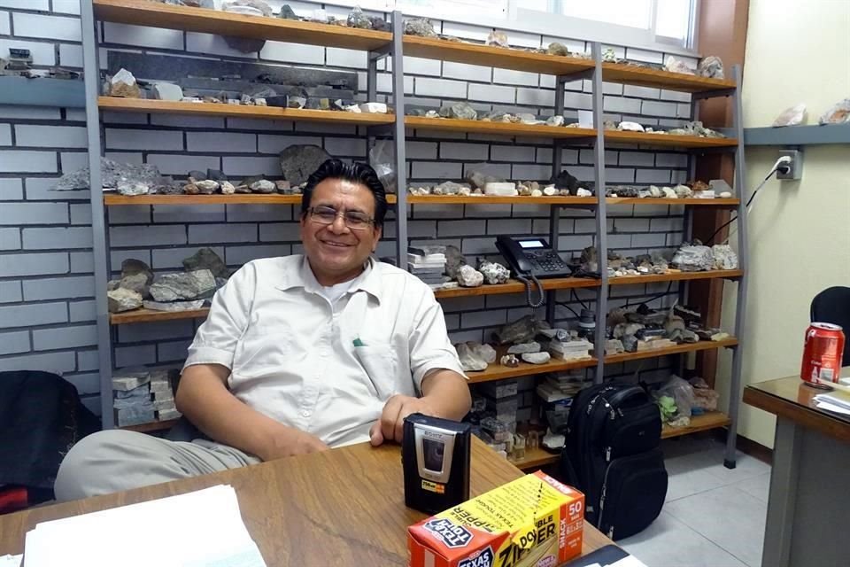 Gilberto Pérez Roldán es investigador de la licenciatura en Arqueología, de la Universidad Autónoma de San Luis Potosí.