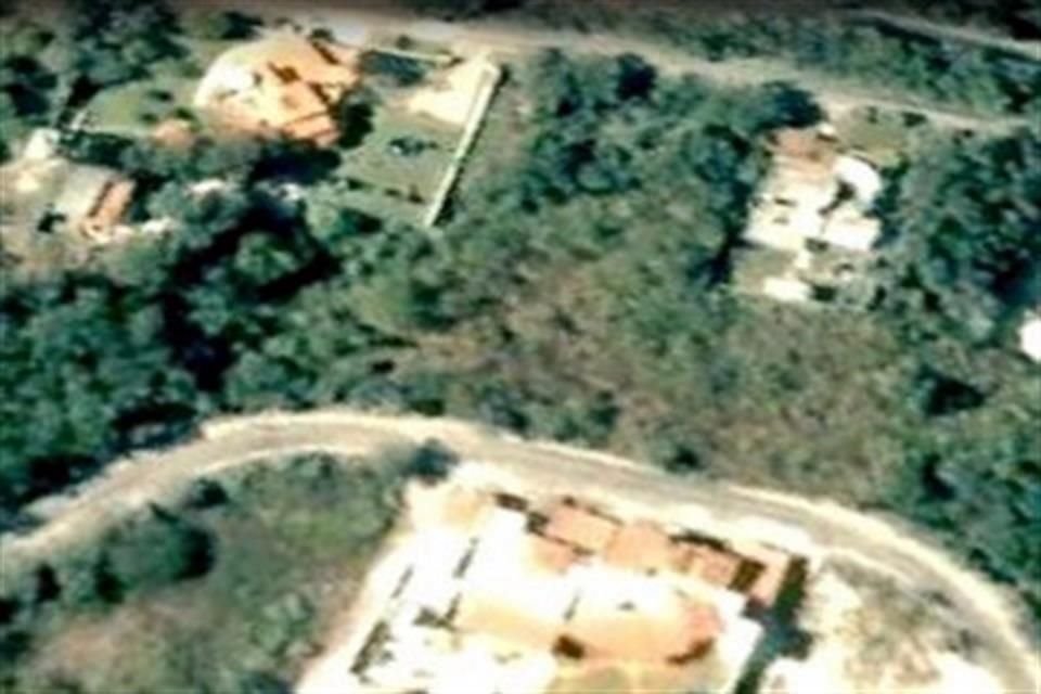 Así se veía en 2006 el terreno donde Alejandro Moreno edificó su mansión entre 2015 y 2017.