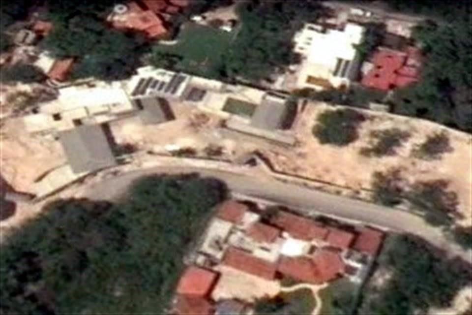 Así se veía en 2015 el terreno donde Alejandro Moreno edificó su mansión entre 2015 y 2017.