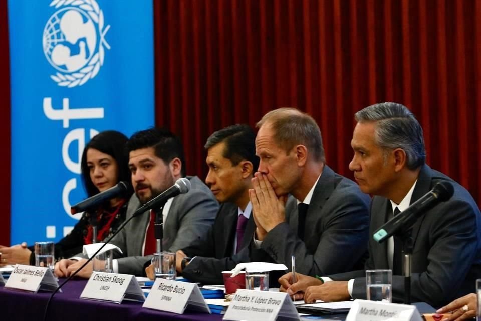 Unicef presentó un panorama estadístico de la violencia contra niñas, niños y adolescentes en México.