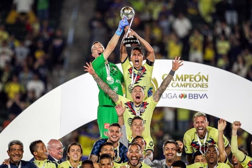 América pudo levantar su sexto Campeón de Campeones de su historia.