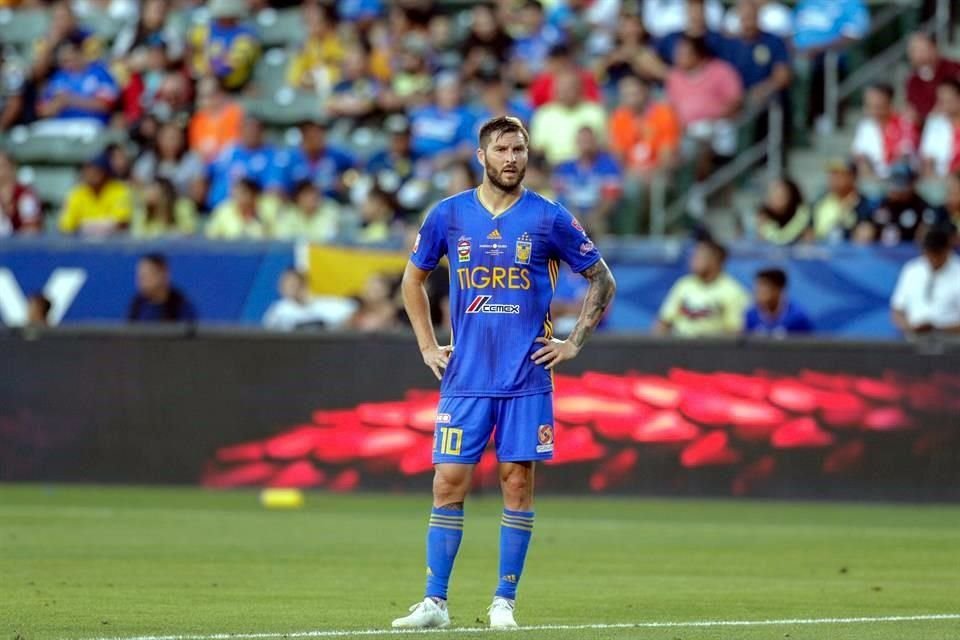 Gignac no pudo festejar en esta ocasión un título con Tigres.