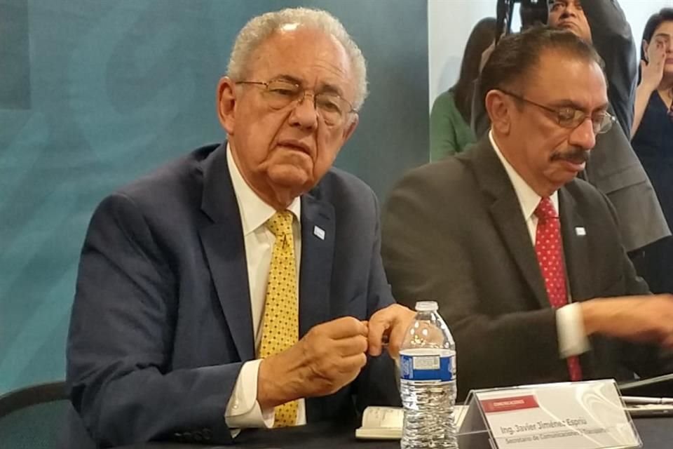 Javier Jiménez Espriú, titular de SCT, aseguró que los 95 mil 260 millones de pesos de inversión estimada son solamente un previo.