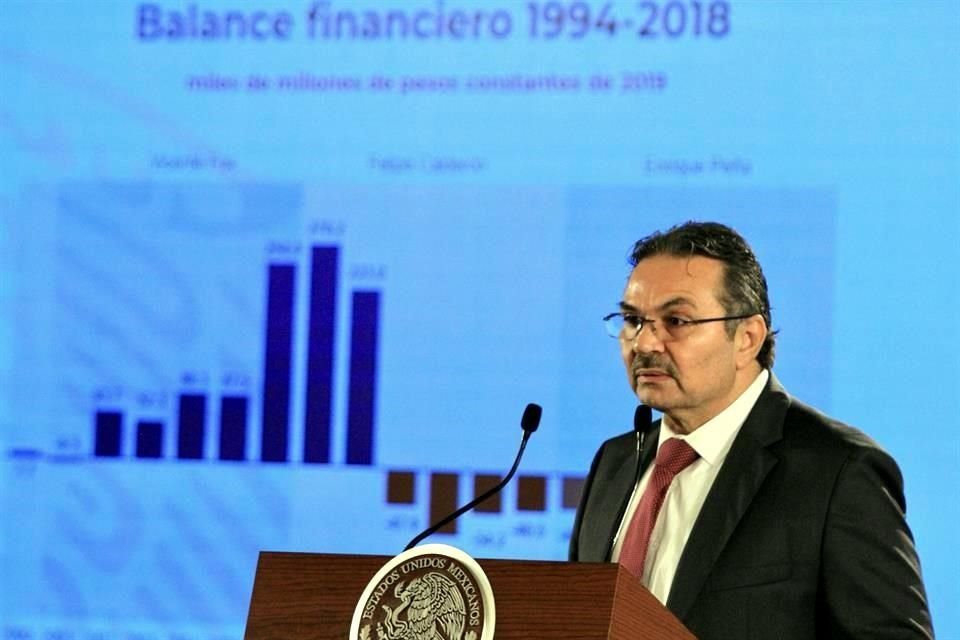 El director general de Pemex, Octavio Romero Oropeza, presentó el Plan de Negocios de Pemex para reducir impuestos y poder invertir.