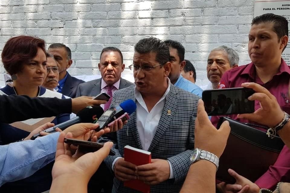 Sergio Morales Quintana, coordinador general del Frente Nacional Petrolero y aspirante a dirigir el STPRM.