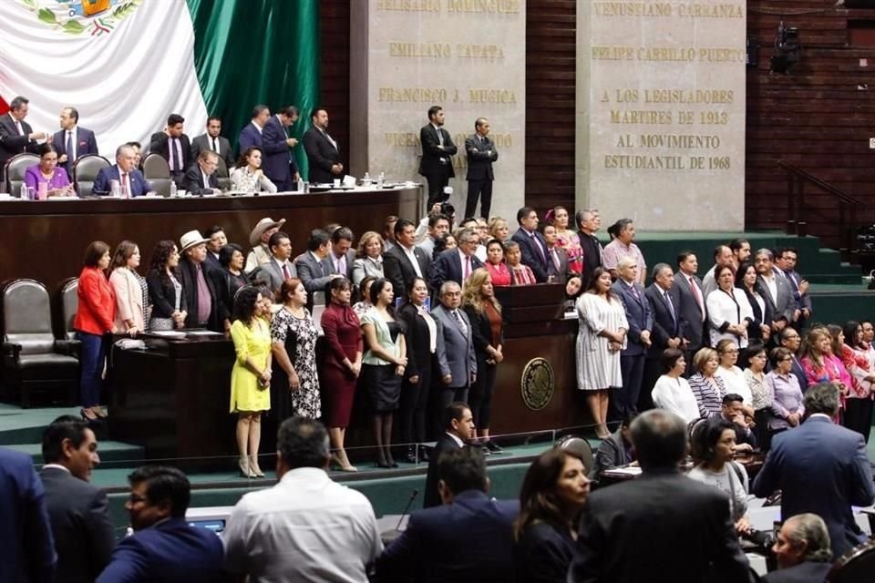 Diputados de Morena expresaron su apoyo al nuevo Secretario.