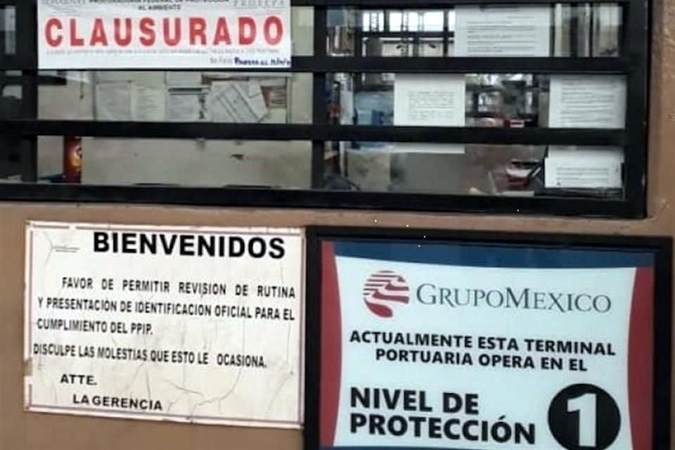 El sábado pasado, Profepa clausuró la Terminal Marítima de Grupo México en Guaymas, Sonora, por el derrame de 3 mil litros de ácido sulfúrico en aguas del Mar de Cortés.