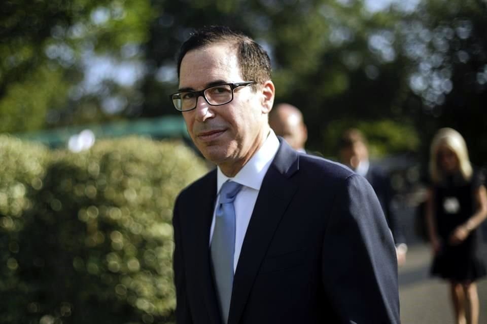 Steve Mnuchin, Secretario del Tesoro de EU.