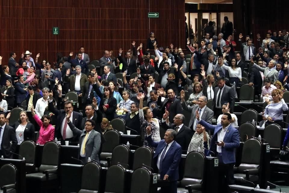 Hoy, la Cámara de Diputados aprobó el dictamen en materia de extinción de dominio.