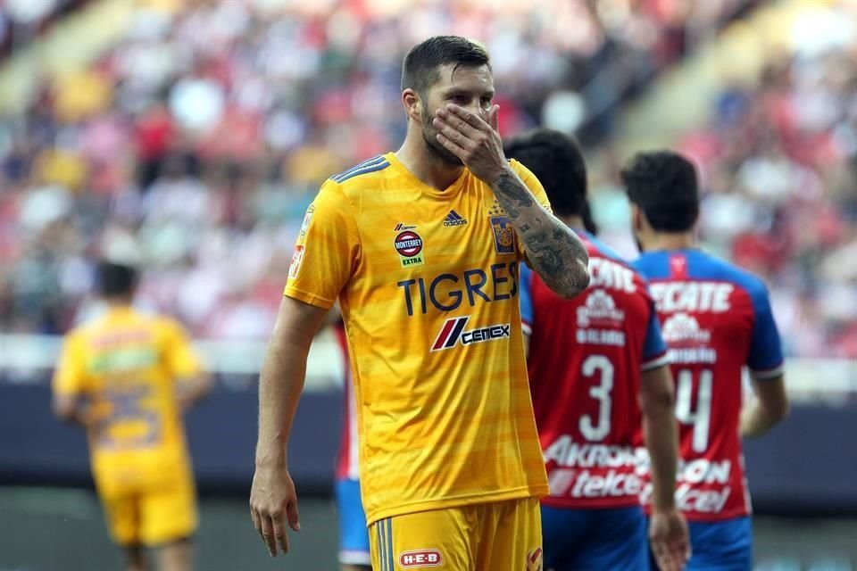 Gignac fue el jugador más peligroso del Campeón, pero no pudo hacer el gol para hacer historia.
