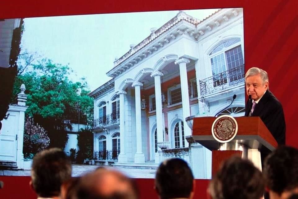 La casa asegurada a Zhenli Ye Gon será ofertada en 95 mdp en la siguiente subasta.