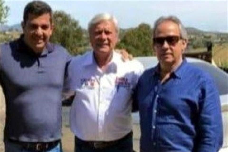 Ricardo Peralta Saucedo, Subsecretario de Gobernación; Jaime Bonilla, Gobernador electo de BC y Alejandro Miramontes Armenta, titular de aduana en Mexicali.