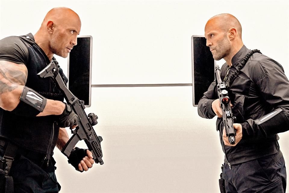 Dwayne Johnson y Jason Statham protagonizan la película.