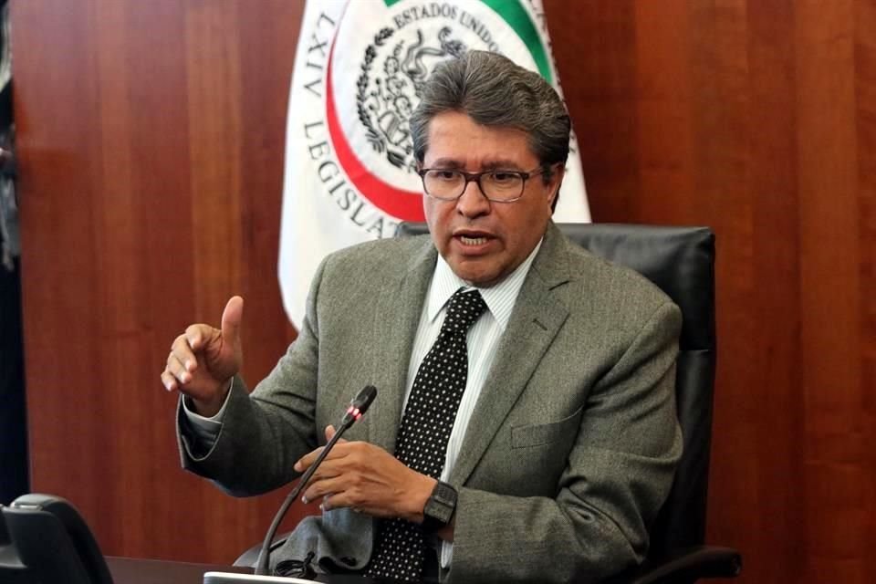 Ricardo Monreal, coordinador de Morena en el Senado