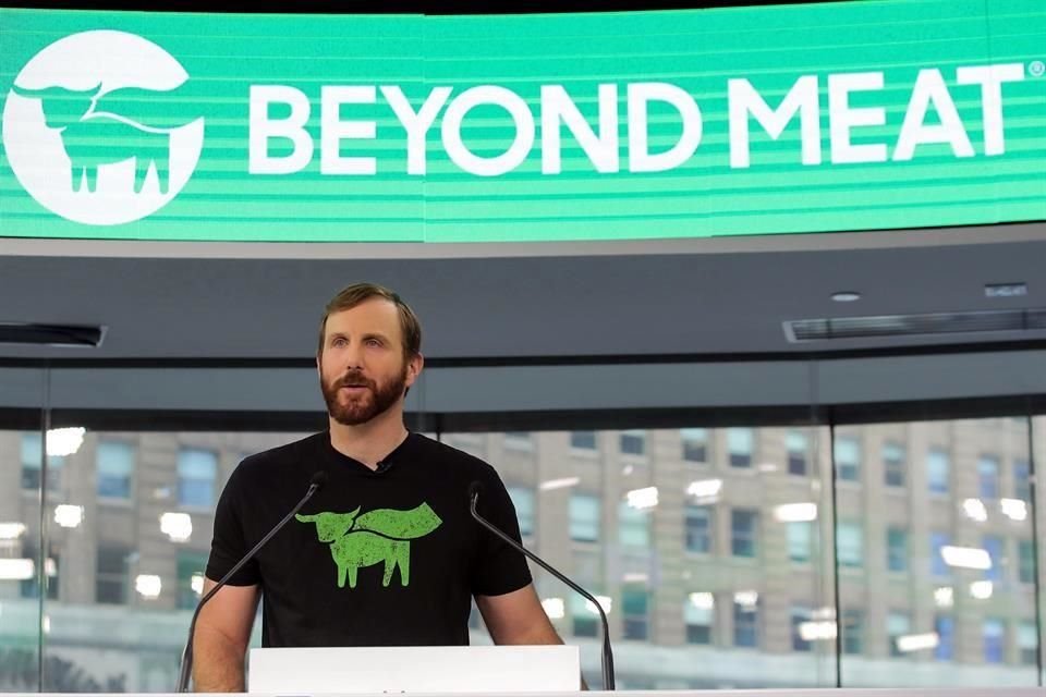 Ethan Brown, fundador y CEO de Beyond Meat.