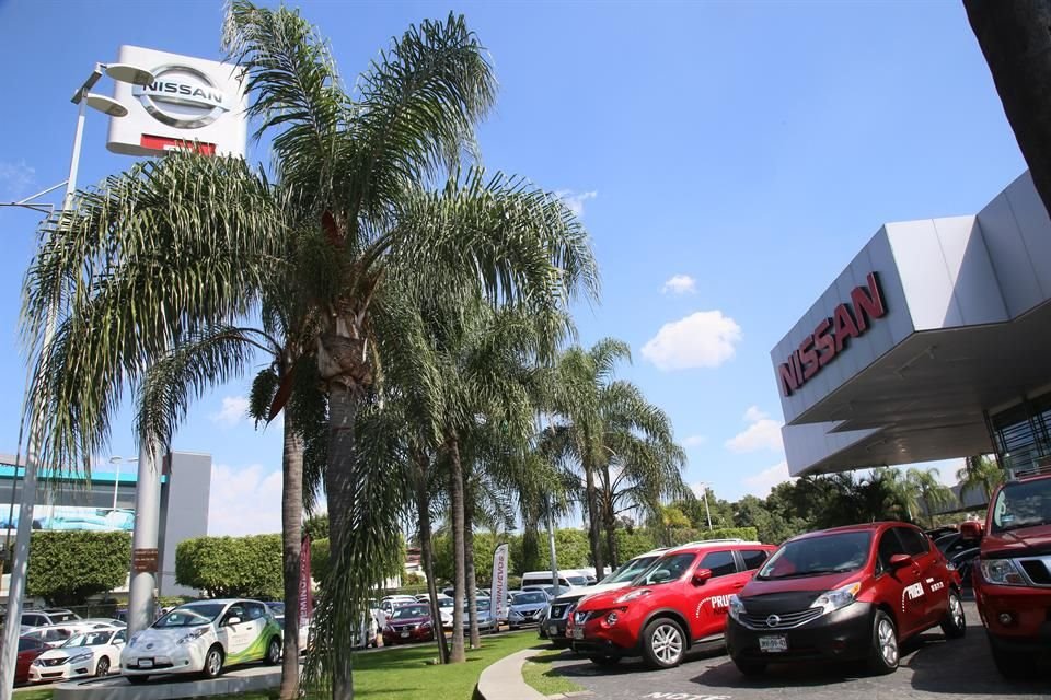 En enero, Nissan concentró el  20.0 por ciento del total de ventas de autos nuevos, seguida por General Motors y Volkswagen.