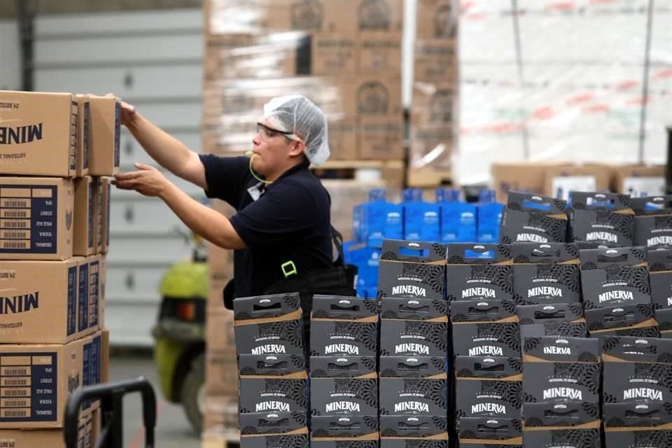 Instalaciones de Cervecería Minerva en Guadalajara.