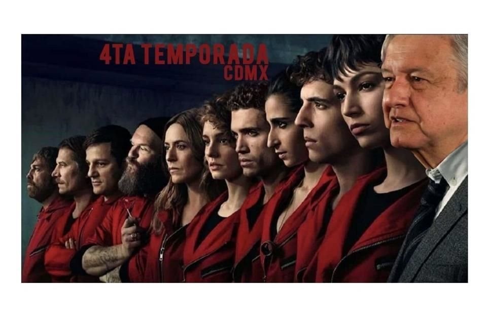 Algunos de los memes hacen referencia a los participantes en la serie de Netflix.