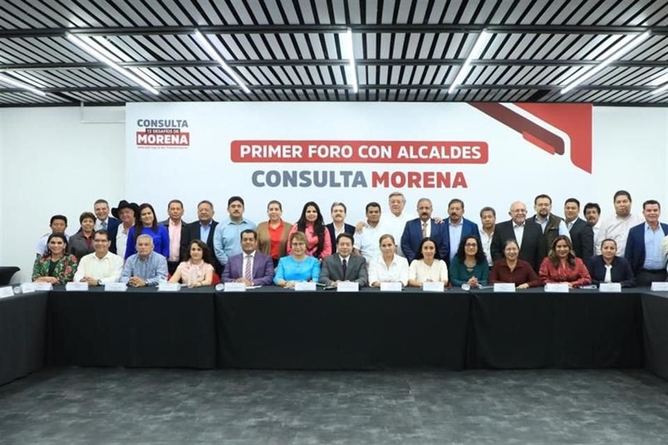 Delgado reconoció que el arrastre de López Obrador está por encima de la militancia morenista.