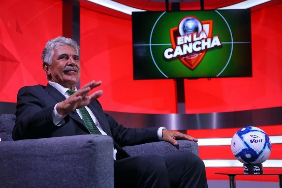 Ferretti fue el primer invitado al programa 'En la Cancha'.