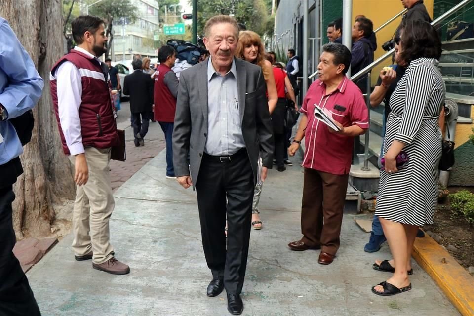 Héctor Díaz Polanco, presidente de la Comisión de Honestidad y Justicia de Morena.