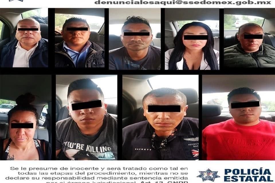 Una célula de extorsionadores ligada al cártel de La Familia Michoacana y que operaba principalmente en Nezahualcóyotl y Ecatepec, fue capturada.