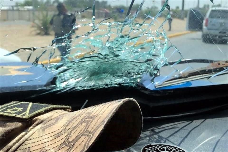 El enfrentamiento se registró en el Bulevar Aeropuerto en Nuevo Laredo.