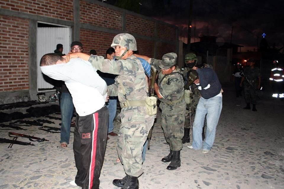 El operativo para su aprehensión fue en la Colonia Refugio del Valle, en Tlajomulco.