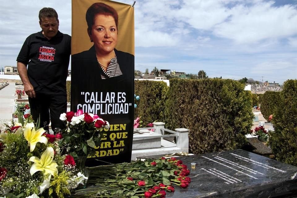 Primer Aniversario del homicidio de Miroslava Breach.