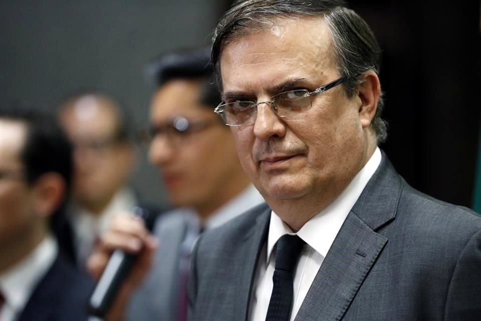 El Canciller mexicano Marcelo Ebrard evaluará el resultado de las medidas de control migratorio esta tarde en la Casa Blanca.