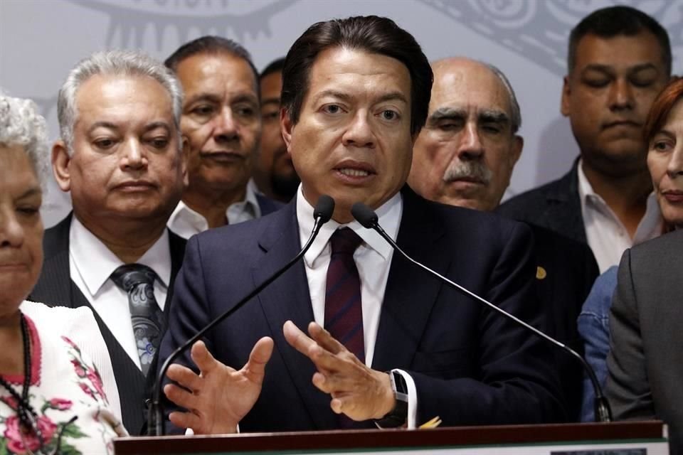 Mario Delgado, coordinador de los diputados federales de Morena.